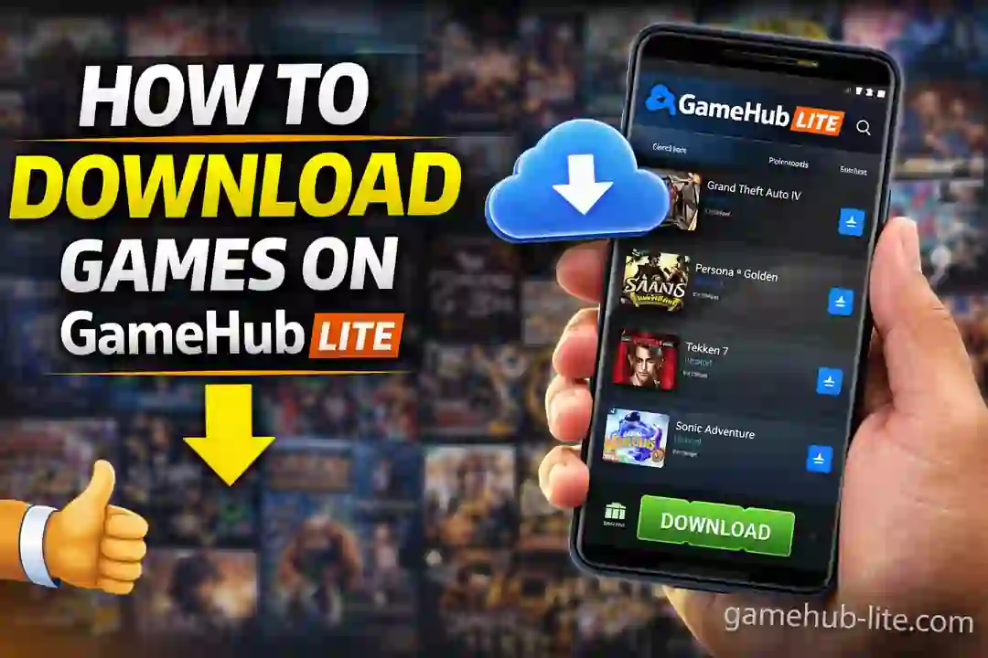 How to Download Games on GameHub Lite