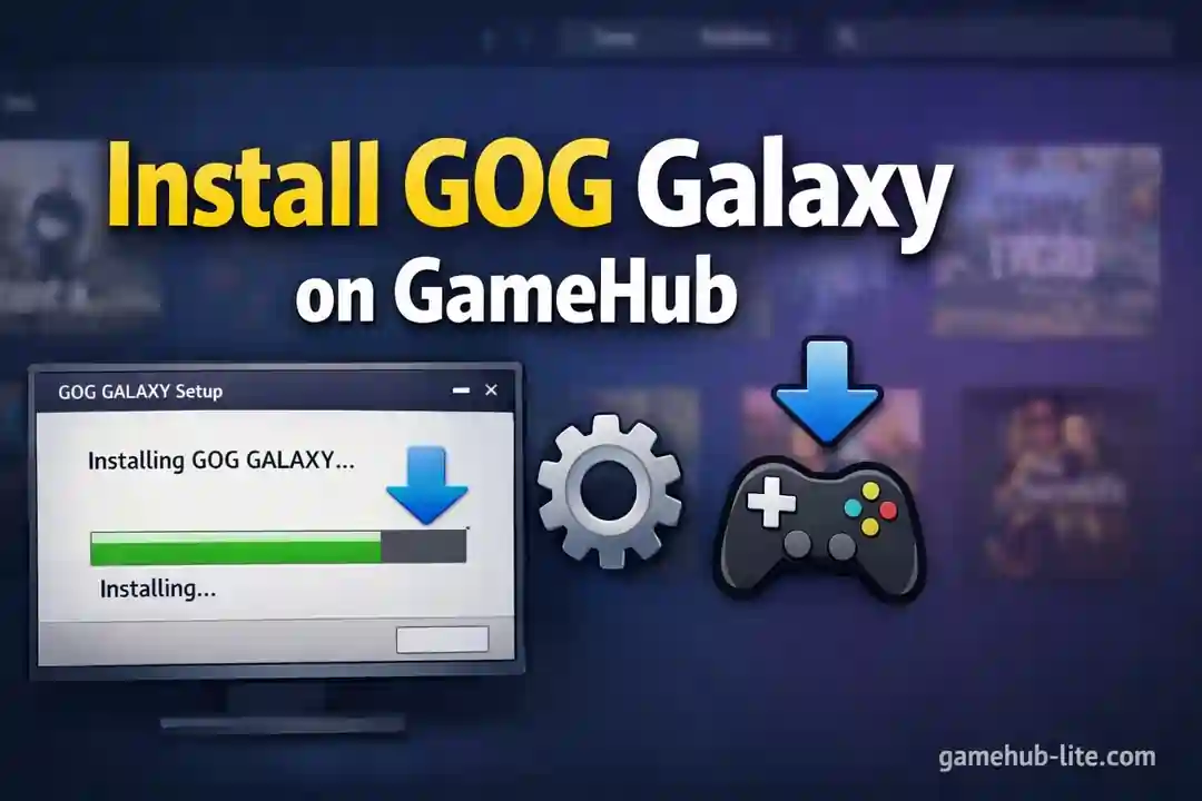 How to Install GOG GALAXY Launcher on GameHub