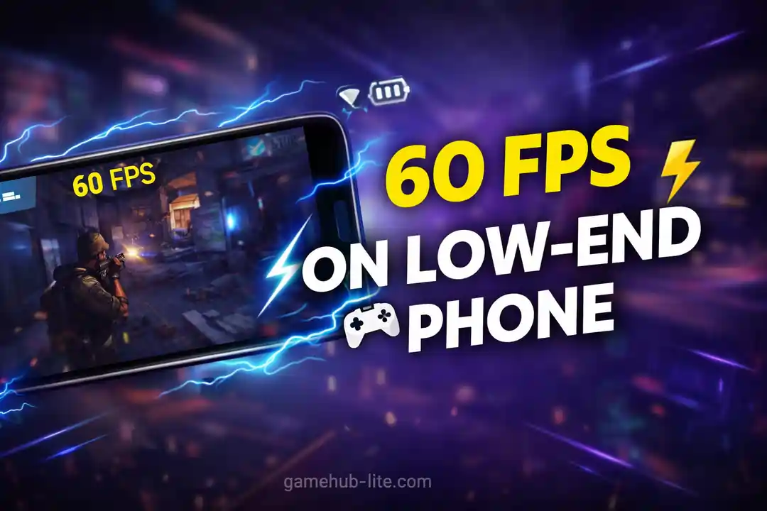 How to Play PC Games at 60 FPS on Low-End Phones with GameHub Lite
