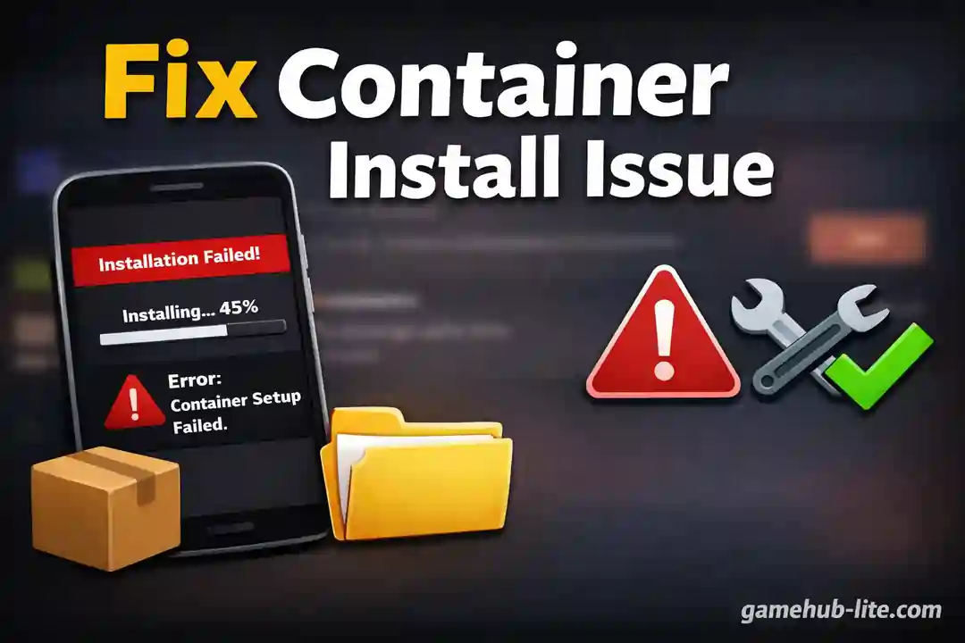 How to Solve Container Installation Issue in GameHub
