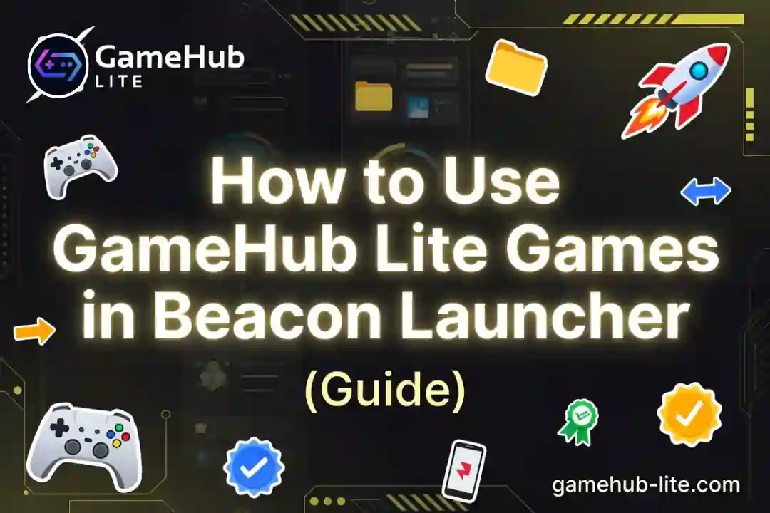 How to Use GameHub Lite Games in Beacon Launcher