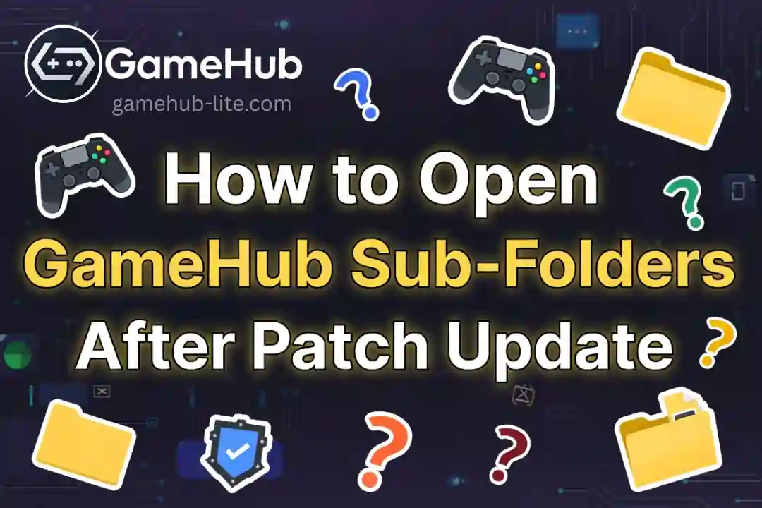 How to Open GameHub Sub-Folders After Patch Update